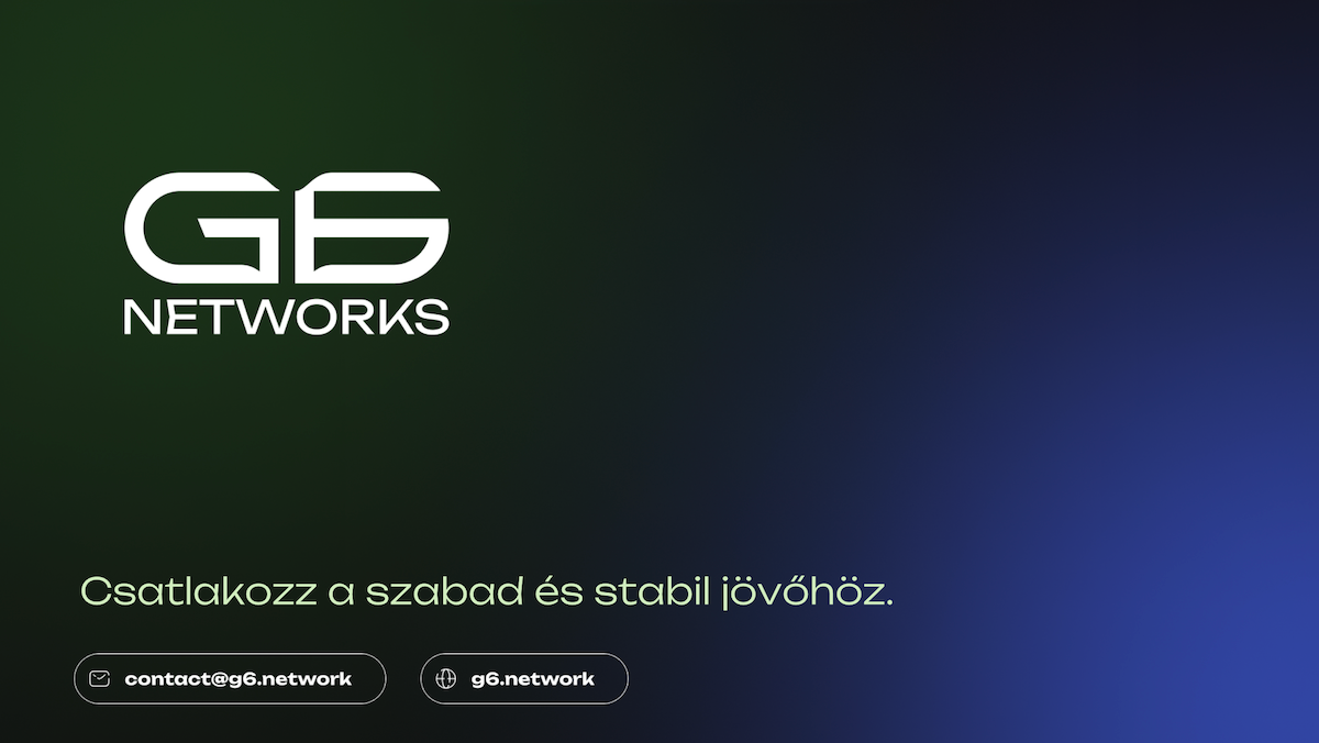 G6 tárca létrehozása