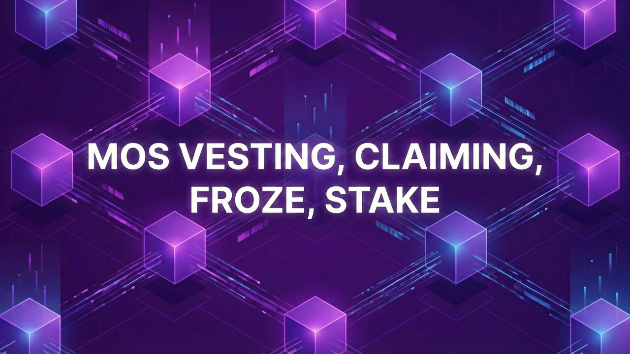08. MOS vesting, claiming, froze, stake