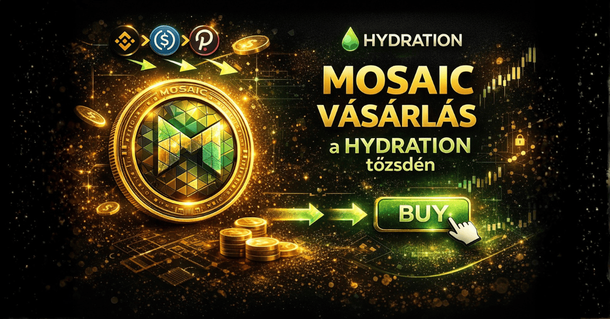MOS vásárlás a Hydration tőzsdén